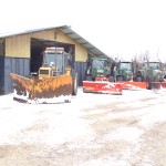 Entreprise paysages and caux - vehicules de deneigement