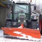 Entreprise paysages and caux - vehicule de deneigement